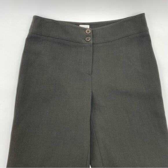 Armani Collezioni Black Relaxed High Waisted
Cropped Pants Size 4 - Picture 4 of 11
